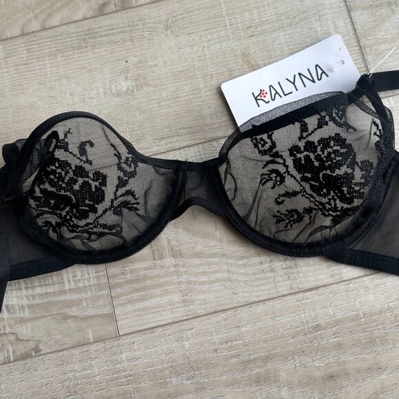 ROSE Soft Cup Wireless Bra 36C + M size Panties - Picture 9 of 9